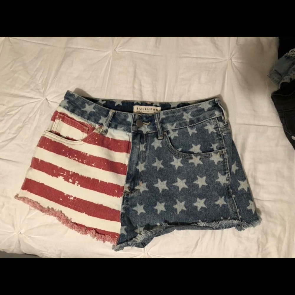 american flag shorts